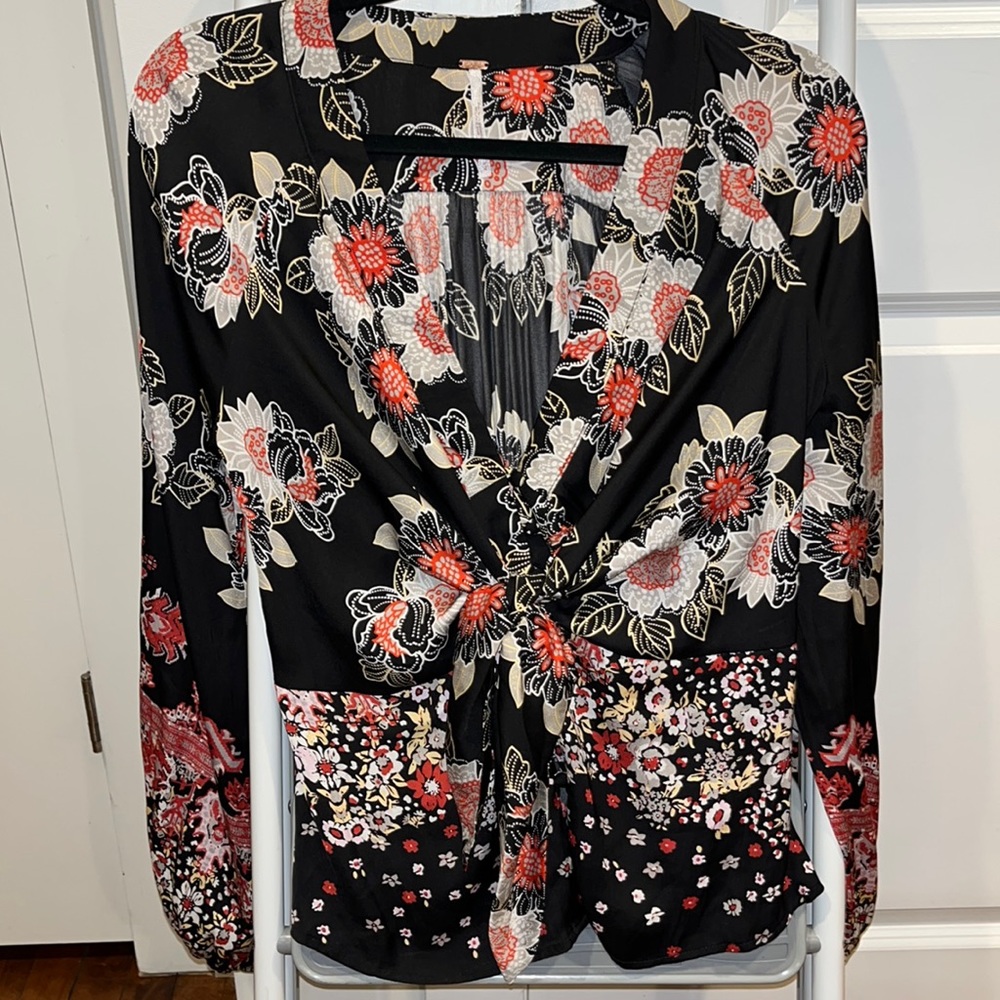Free People Run Free Blouse